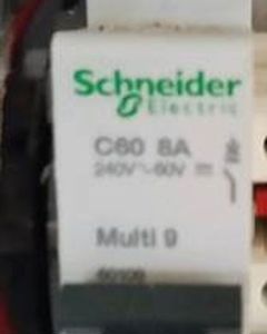 CIRCIT BREAKER 2 POLE 8A UL